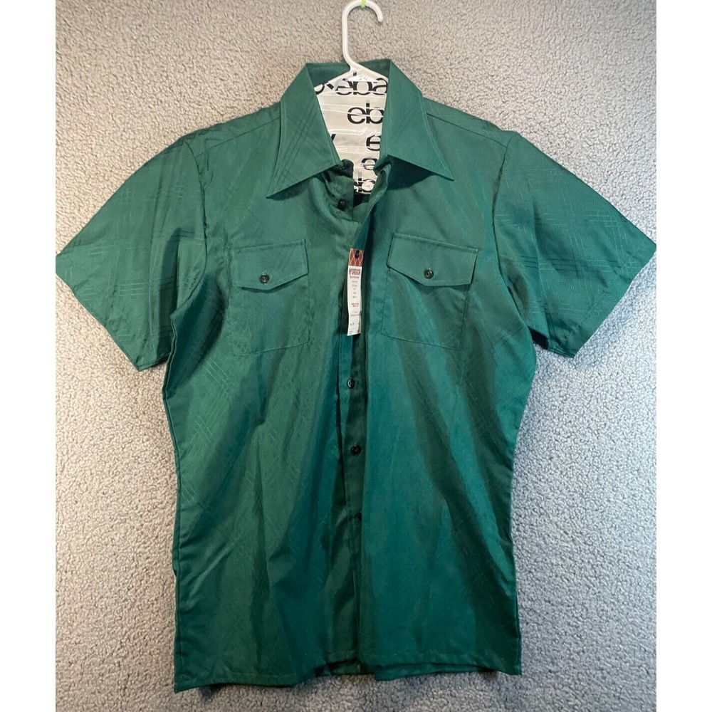 Vintage McGregor Shirt Mens Large  Button Up  Short Sleeve‎